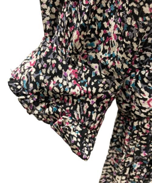 SOIL（ソイル）SOIL (ソイル) レーヨン花柄ワンピース ブラック サイズ:SIZE Freeの古着・服飾アイテム