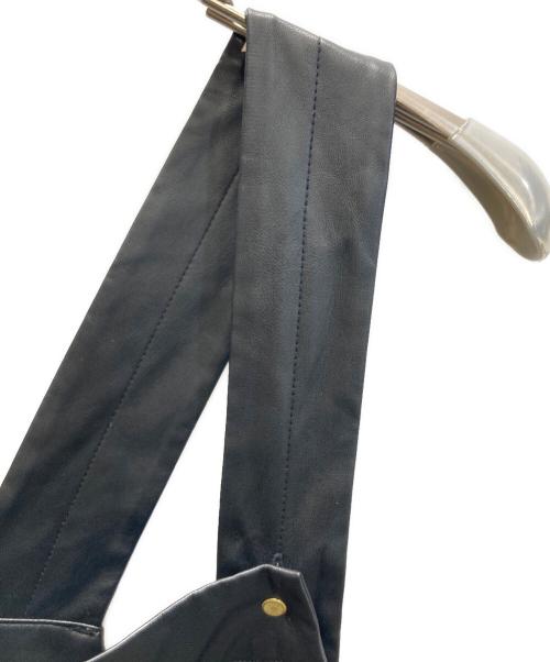 MAISON SPECIAL（メゾンスペシャル）MAISON SPECIAL (メゾンスペシャル) マルチファブリックオーバーオール ブラック サイズ:01の古着・服飾アイテム