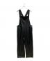 MAISON SPECIAL（メゾンスペシャル）の古着「マルチファブリックオーバーオール」｜ブラック