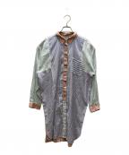 PAUL SMITHポールスミス）の古着「ストライプロングシャツ」｜マルチカラー