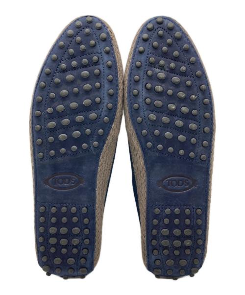 TOD'S（トッズ）TOD'S (トッズ) ドライビングシューズ ネイビー サイズ:39の古着・服飾アイテム