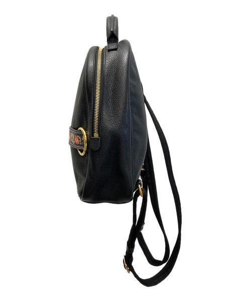 ETRO（エトロ）ETRO (エトロ) 花柄ミニリュック ブラックの古着・服飾アイテム