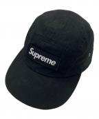 SUPREMEシュプリーム）の古着「Waxed Cotton Camp Cap」｜ブラック