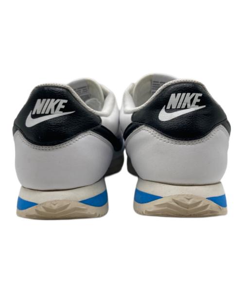 NIKE（ナイキ）NIKE (ナイキ) CORTEZ WHITE/BLACK-LT PHOTO BLUE-SAIL コルテッツ ホワイト/ブラック/フォト ブルー ホワイト サイズ:28.5ｃｍの古着・服飾アイテム