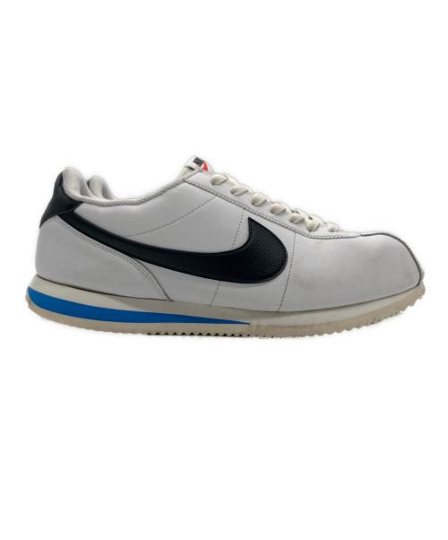 NIKE（ナイキ）NIKE (ナイキ) CORTEZ WHITE/BLACK-LT PHOTO BLUE-SAIL コルテッツ ホワイト/ブラック/フォト ブルー ホワイト サイズ:28.5ｃｍの古着・服飾アイテム