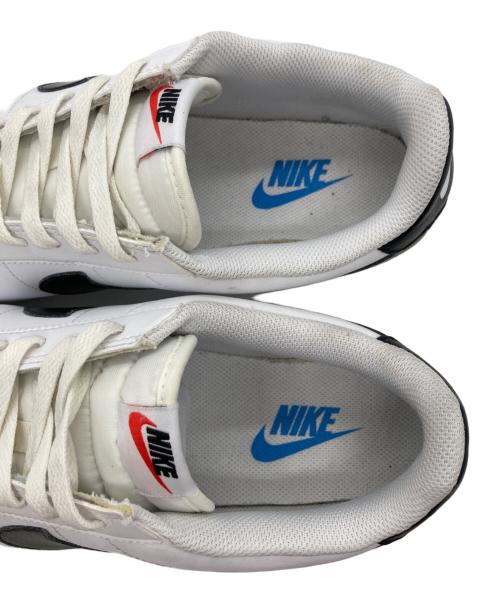 NIKE（ナイキ）NIKE (ナイキ) CORTEZ WHITE/BLACK-LT PHOTO BLUE-SAIL コルテッツ ホワイト/ブラック/フォト ブルー ホワイト サイズ:28.5ｃｍの古着・服飾アイテム