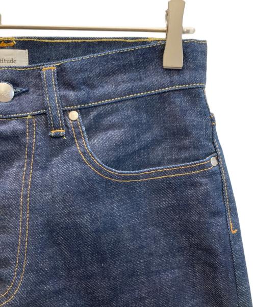 Apple&Attitude（アップル アンド アティテュード）Apple&Attitude (アップル アンド アティテュード) Basic Wide Straight Denim インディゴ サイズ:W30×L28の古着・服飾アイテム