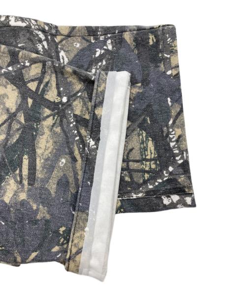 Jaded London（ジェイデッドロンドン）Jaded London (ジェイデッドロンドン) Camo COLOSSUS JEANS / カモ コロッサス ジーンズ カーキ×グレー サイズ:34の古着・服飾アイテム