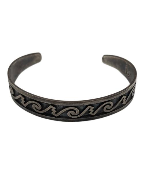 ホピ族（ホピゾク）ホピ族 (ホピゾク) ウォーターウェーブ バングルの古着・服飾アイテム