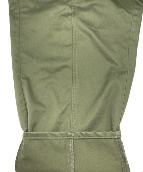 maison kitsune（メゾンキツネ）maison kitsune (メゾンキツネ) Barbour (バブアー) カーゴパンツ オリーブ サイズ:SIZE 96cmの古着・服飾アイテム