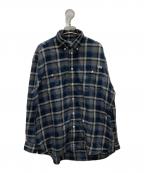 THE NORTH FACEザ ノース フェイス）の古着「L/S FROSTFORGE FLANNELSHIRT フランネルシャツ」｜グレー×ブルー