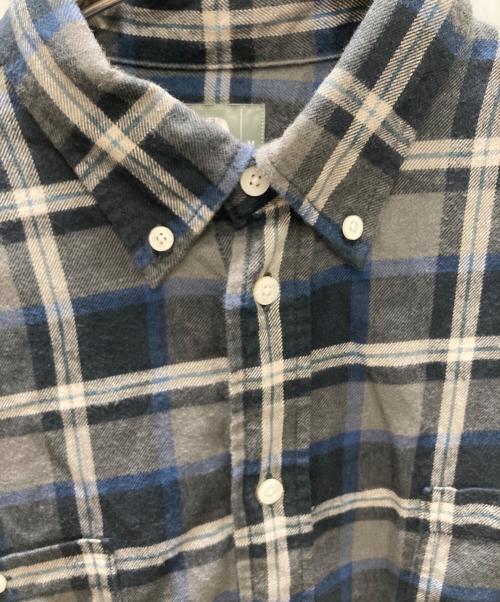 THE NORTH FACE（ザ ノース フェイス）THE NORTH FACE (ザ ノース フェイス) L/S FROSTFORGE FLANNELSHIRT フランネルシャツ グレー×ブルー サイズ:Mの古着・服飾アイテム