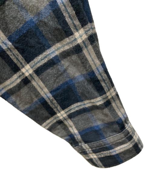 THE NORTH FACE（ザ ノース フェイス）THE NORTH FACE (ザ ノース フェイス) L/S FROSTFORGE FLANNELSHIRT フランネルシャツ グレー×ブルー サイズ:Mの古着・服飾アイテム