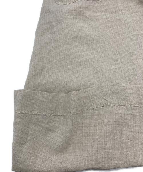 YAECA（ヤエカ）YAECA (ヤエカ) コットンリネンワンピース ベージュ サイズ:SIZE Sの古着・服飾アイテム