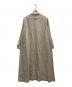 YAECA (ヤエカ) コットンリネンワンピース ベージュ サイズ:SIZE S：8000円