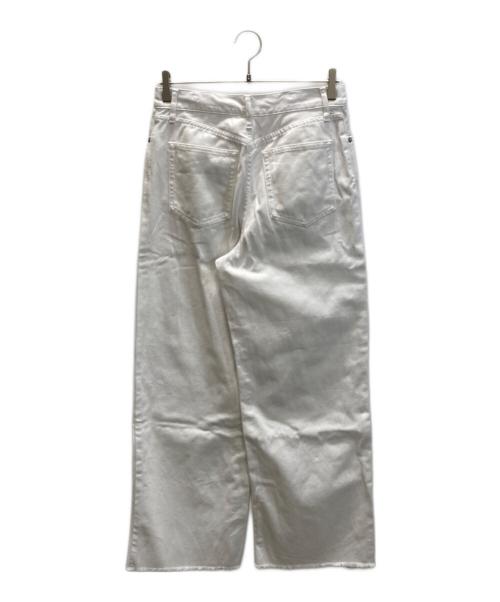 Spick and Span（スピック＆スパン）Spick and Span (スピックアンドスパン) ガーメントダイルーズフィットパンツ ホワイト サイズ:Ｍの古着・服飾アイテム