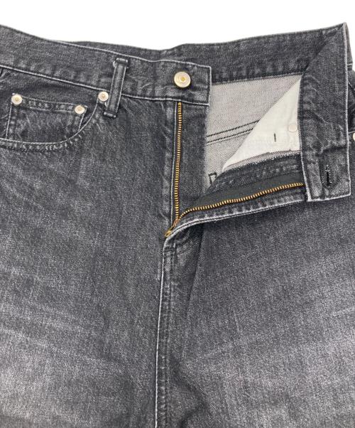 L'appartement（アパルトモン）L'appartement (アパルトモン) WIDE LEG DENIM PANTS / ワイド レッグ デニムパンツ グレー サイズ:36の古着・服飾アイテム