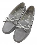 TOD'Sトッズ）の古着「ゴンミーニドライビングシューズ」｜グレー