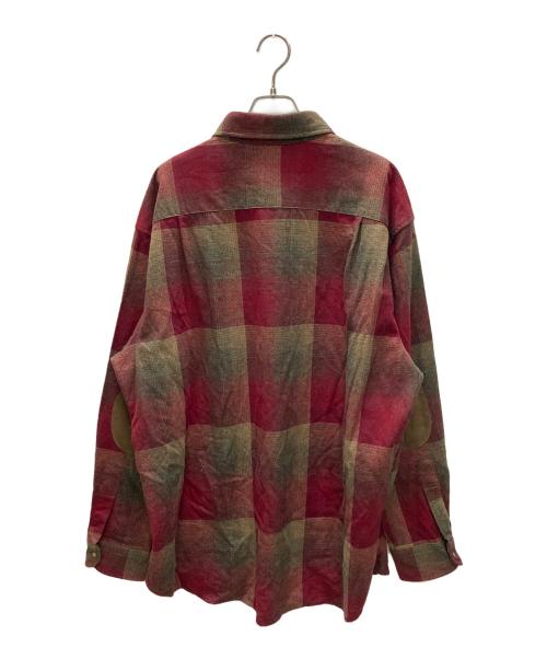 PENDLETON（ペンドルトン）PENDLETON (ペンドルトン) オンブレチェックボードシャツ レッド サイズ:XLの古着・服飾アイテム