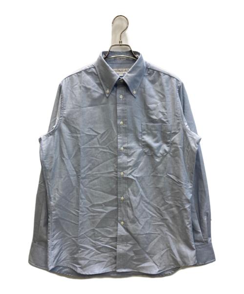 INDIVIDUALIZED SHIRTS（インディビジュアライズドシャツ）INDIVIDUALIZED SHIRTS (インディビジュアライズドシャツ) STANDARD FIT ボタンダウンシャツ ブルー サイズ:SIZE 15 1/2-33の古着・服飾アイテム