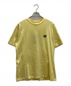 Needles×URBAN RESEARCHニードルズ×アーバンリサーチ）の古着「Short-sleeve Crew Neck / ショートスリーブクルーネック」｜イエロー