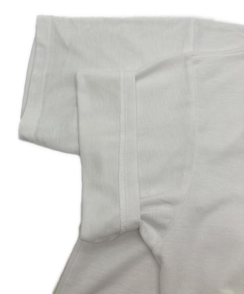 Needles（ニードルズ）Needles (ニードルズ) S/S Mock Neck Tee - PE/C Jerseyモックネックティー ホワイト サイズ:SIZE Lの古着・服飾アイテム