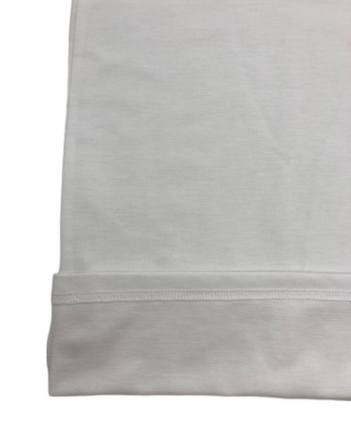 Needles（ニードルズ）Needles (ニードルズ) S/S Mock Neck Tee - PE/C Jerseyモックネックティー ホワイト サイズ:SIZE Lの古着・服飾アイテム