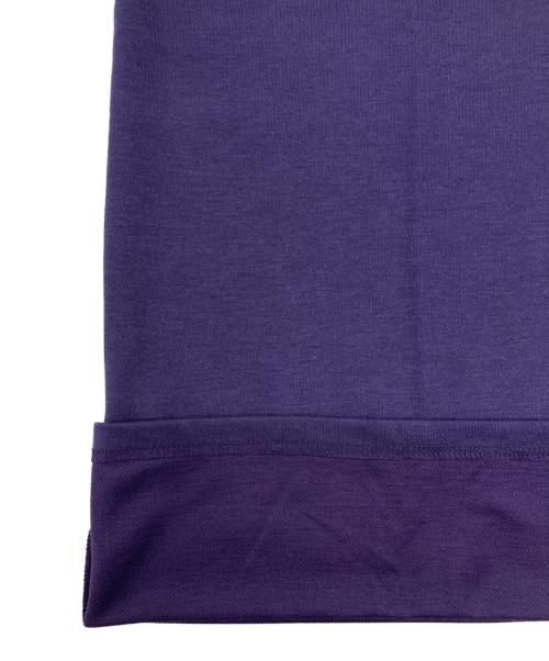 Needles（ニードルズ）Needles (ニードルズ) S/S Mock Neck Tee - PE/C Jersey / モックネックティー パープル サイズ:SIZE Lの古着・服飾アイテム