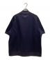 Needles (ニードルズ) S/S Mock Neck Tee - C/PE BRIGHT JERSEY / モックネックTEEシャツ パープル サイズ:SIZE L：6000円