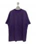 Needles (ニードルズ) S/S Mock Neck Tee - Cotton Pile Jersey / モックネックティー パープル サイズ:SIZE L：4000円