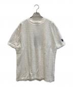 Needlesニードルズ）の古着「S/S Mock Neck Tee - Cotton Pile Jersey / モックネックティー」｜ホワイト
