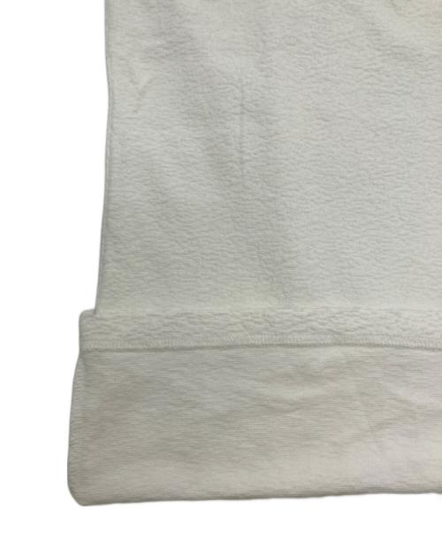 Needles（ニードルズ）Needles (ニードルズ) S/S Mock Neck Tee - Cotton Pile Jersey / モックネックティー ホワイト サイズ:SIZE Lの古着・服飾アイテム