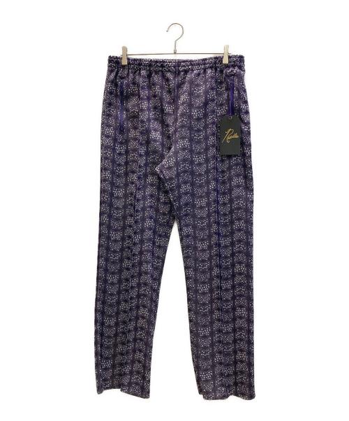 Needles（ニードルズ）Needles (ニードルズ) FREAK'S STORE (フリークストア) 別注 Track Pants / トラックパンツ パープル×ホワイト サイズ:SIZE XLの古着・服飾アイテム