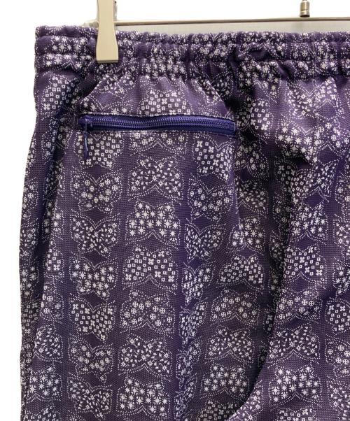 Needles（ニードルズ）Needles (ニードルズ) FREAK'S STORE (フリークストア) 別注 Track Pants / トラックパンツ パープル×ホワイト サイズ:SIZE XLの古着・服飾アイテム