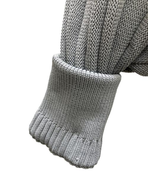 CFCL（シーエフシーエル）CFCL (シーエフシーエル) LOUVER CARDIGAN グレー サイズ:3の古着・服飾アイテム