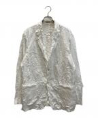 AURALEEオーラリー）の古着「WRINKLED WASHED FINX TWILL JACKET」｜ホワイト