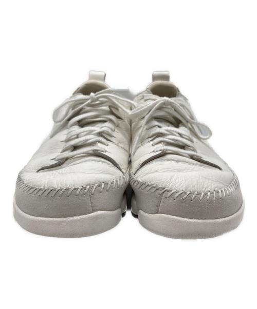 CLARKS（クラークス）CLARKS (クラークス) clarks Trigenic2 Tact　クラークストライジェニック2タクト ホワイト サイズ:26.5㎝の古着・服飾アイテム