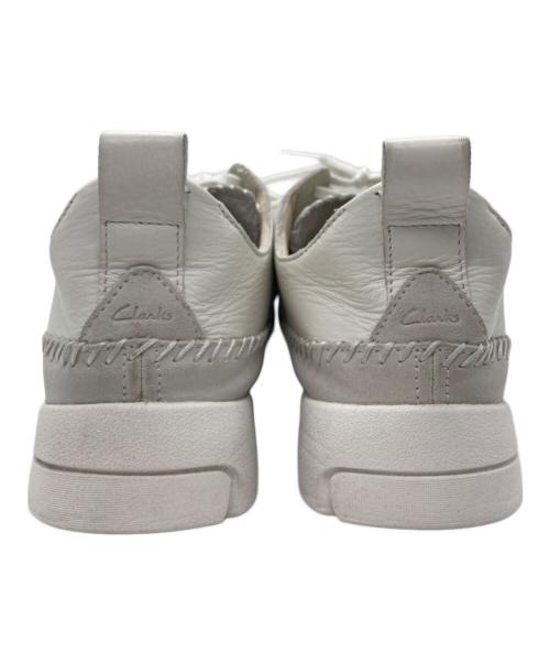 CLARKS（クラークス）CLARKS (クラークス) clarks Trigenic2 Tact　クラークストライジェニック2タクト ホワイト サイズ:26.5㎝の古着・服飾アイテム