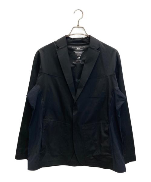WHITE MOUNTAINEERING（ホワイトマウンテ二アニング）WHITE MOUNTAINEERING (ホワイトマウンテ二アニング) SOLOTEX LAPEL JACKET / ソロテックス ラペル ジャケット ブラック サイズ:SIZE 3の古着・服飾アイテム
