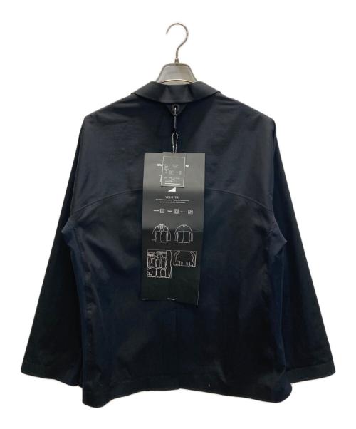 WHITE MOUNTAINEERING（ホワイトマウンテ二アニング）WHITE MOUNTAINEERING (ホワイトマウンテ二アニング) SOLOTEX LAPEL JACKET / ソロテックス ラペル ジャケット ブラック サイズ:SIZE 3の古着・服飾アイテム