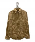 POLO RALPH LAURENポロ・ラルフローレン）の古着「リネンシャツ」｜ブラウン