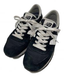 NEW BALANCE（ニューバランス）の古着「990 ローカットスニーカー」｜ブラック×ホワイト
