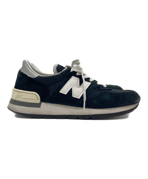 NEW BALANCE（ニューバランス）NEW BALANCE (ニューバランス) 990 ローカットスニーカー ブラック×ホワイト サイズ:SIZE 26.5cmの古着・服飾アイテム