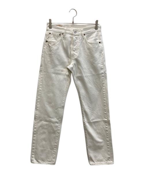 LEVI'S（リーバイス）LEVI'S (リーバイス) JOURNAL STANDARD relume (ジャーナルスタンダード レリューム) 別注 501ストレートデニムパンツ ホワイト サイズ:SIZE W28×L29の古着・服飾アイテム