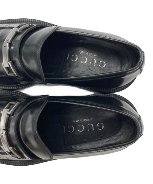GUCCI（グッチ）GUCCI (グッチ) ホースビット ローファー ブラック サイズ:SIZE 40 1/2Eの古着・服飾アイテム