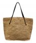 Sans-Arcidet (サン・アルシデ) ラフィア トートバッグ ベージュ：4000円