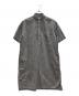 DANTON（ダントン）の古着「PULLOVER SHIRT DRESS / プルオーバーシャツドレス」｜グレー