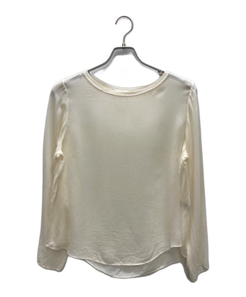 Drawing Numbers（ドローイングナンバーズ）Drawing Numbers (ドローイングナンバーズ) キュプラ シースルーブラウス ベージュ サイズ:SIZE Mの古着・服飾アイテム