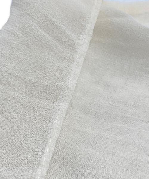 Drawing Numbers（ドローイングナンバーズ）Drawing Numbers (ドローイングナンバーズ) キュプラ シースルーブラウス ベージュ サイズ:SIZE Mの古着・服飾アイテム