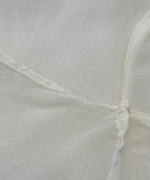 Drawing Numbers（ドローイングナンバーズ）Drawing Numbers (ドローイングナンバーズ) キュプラ シースルーブラウス ベージュ サイズ:SIZE Mの古着・服飾アイテム